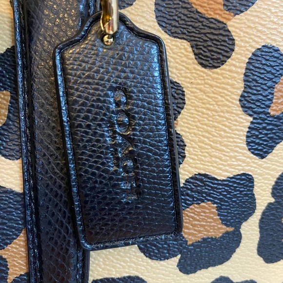 Coach Leopard Print Tote Bag - Picture 3 of 6
